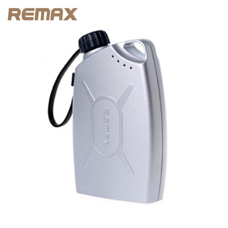 Chargeur Remax Bidon de Gaz 6600mAh – Argent